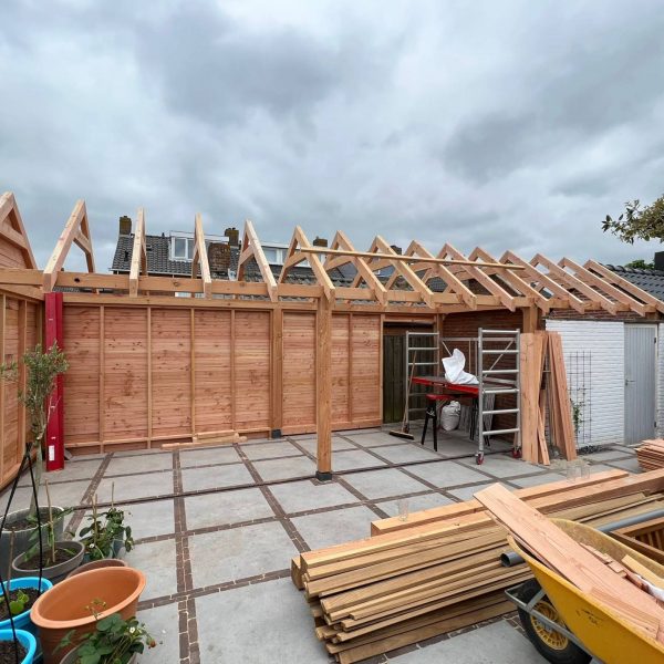 Exclusief tuinhuis met zadeldak Zandvoort
