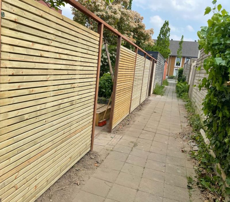 Schutting laten plaatsen in Nieuw-Vennep