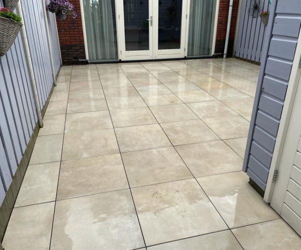 Keramische tuintegels stratenmaker