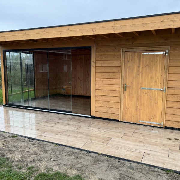 Tuinhuis op maat met schuur