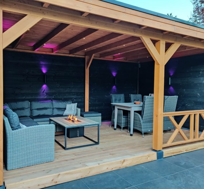 Overkapping tuin